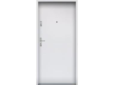 Drzwi wejściowe do mieszkań Bastion N-02 Biały 80 cm prawe ODO KR CENTER