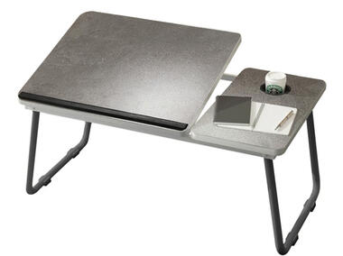 Zdjęcie: Stolik pod laptop Kimos szaro-czarny TS INTERIOR
