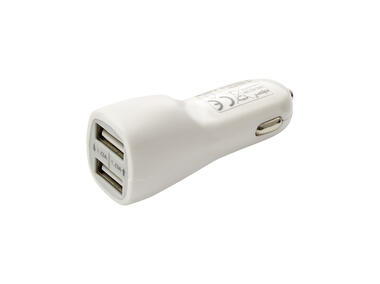 Zdjęcie: Ładowarka samochodowa 2xUSB, 2,1 A CLT724 DPM SOLID