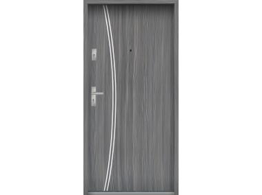 Zdjęcie: Drzwi wejściowe do mieszkań Bastion R-61 Mokka 90 cm prawe ODP KR CENTER