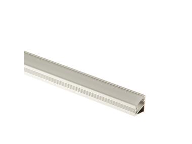 Zdjęcie: Kształtownik kątowy 30 do taśmy LED 14x16,5 mm - 1 m osłonka mrożona CEZAR