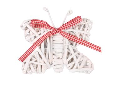 Zdjęcie: Zawieszka wiklinowa Serce 15x15x1,5 cm TIN TOURS