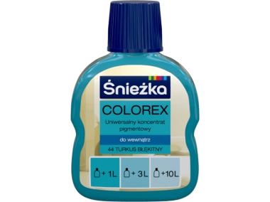 Zdjęcie: Koncentrat pigmentowy Colorex 44 turkus błękitny 100ml N ŚNIEŻKA