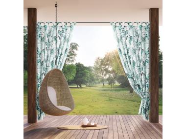 Zdjęcie: Zasłona gotowa Garden2 na szelkach 155 x 260 cm biały EUROFIRANY