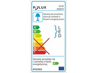 Zdjęcie: Oprawki ruchome LED Olin stal 3in1 kwadrat czarne perłowe 3pak POLUX