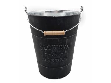 Zdjęcie: Flower Garden okrągła  czarna 24 cm DIRECT HG