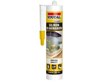 Zdjęcie: Silikon do akwariów 280 ml bezbarwny SOUDAL