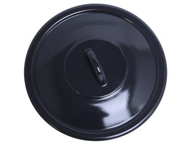 Zdjęcie: Pokrywka 22 cm czarna EMALIA