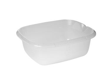 Zdjęcie: Miska prostokątna 38x32 cm 9 L z wylewką Transparent 10558 KEEEPER