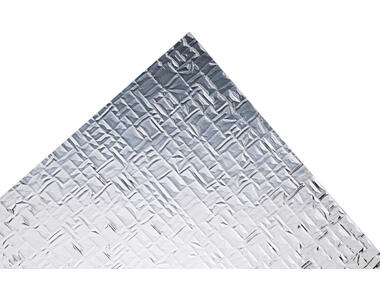 Szkło polistyren grubość 2,3 mm 120x64 cm struktura pyramid przezroczysta SCALA