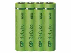 Akumulatorek ReCyko 650mAh AAA HR03 4PP GP