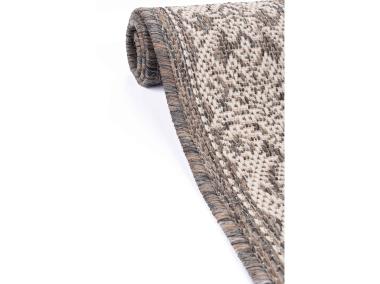 Zdjęcie: Dywan Express 67x140 cm ornament ramka szary MULTI-DECOR