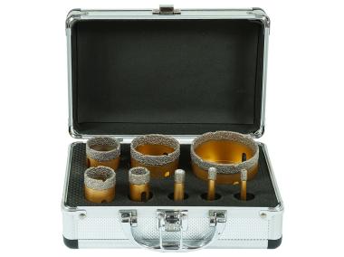 Zdjęcie: Zestaw otwornic diamentowych m14, 6-68 mm VERKE