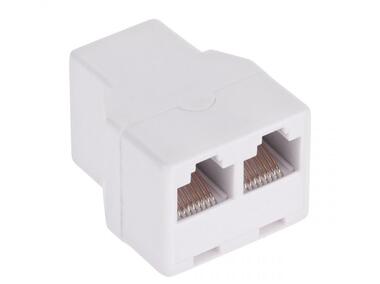 Zdjęcie: Rozgałęźnik telefoniczny GN.-2GN. RJ45 TEL0022-2 BODEX