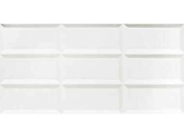 Płytka ścienna glazura White Babilon Shiny 30x60 cm NETTO