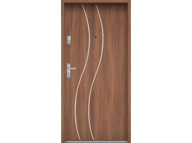 Zdjęcie: Drzwi wejściowe do mieszkań Bastion R-59 Akacja 90 cm prawe OSP KR CENTER
