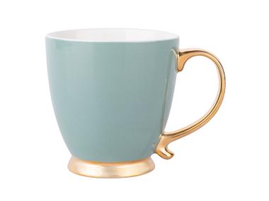 Zdjęcie: Filiżanka Urban Gold 400 ml przydymiona zieleń ALTOMDESIGN