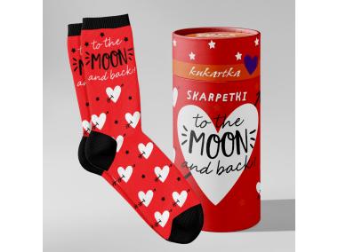 Zdjęcie: Skarpetki Gift Me Sox GMS-009 Walentynki KUKARTKA