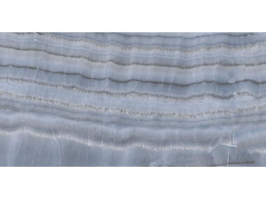 Zdjęcie: Gres szkliwiony Onyx Blue Polished 60x120 cm Ceramika NETTO