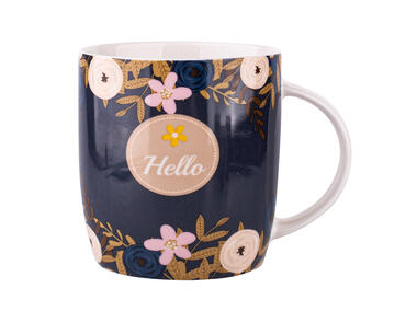 Zdjęcie: Kubek Baryłka szeroka Nbc 300 ml Hello dekoracja A ALTOMDESIGN