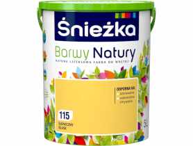 Farba Barwy Natury słoneczny blask 115 5L ŚNIEŻKA