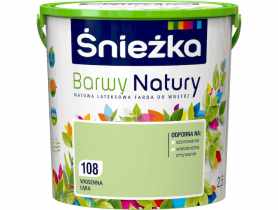 Farba Barwy Natury wiosenna łąka 108 2,5L ŚNIEŻKA