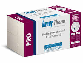Styropian frezowany Therm Pro Parking/Fundament EPS 200 - 33,  80x490x990 mm KNAUF INDUSTRIES