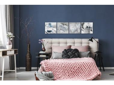 Zdjęcie: Obraz Multicanvas Shabby 4x32x32 cm St198Blue STYLER