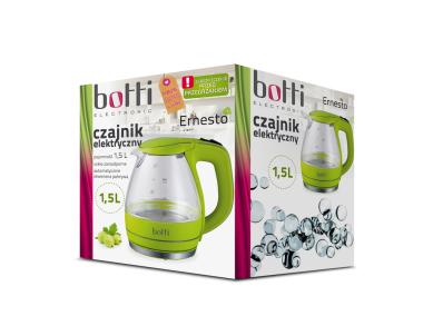 Zdjęcie: Czajnik elektryczny Ernesto 1,5 L zielony BOTTI