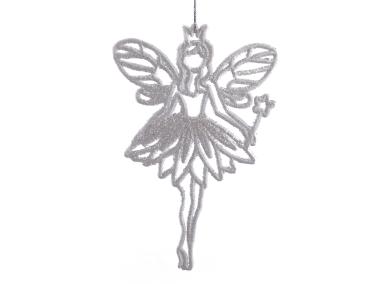 Zdjęcie: Artykuły dekoracyjne świąteczne Fairy 4-1, 14 cm -6 szt. białe 04180 EUROFIRANY