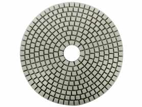 Nakładka polerska diamentowa gr.400 - 125 mm gres-ceramika PROLINE