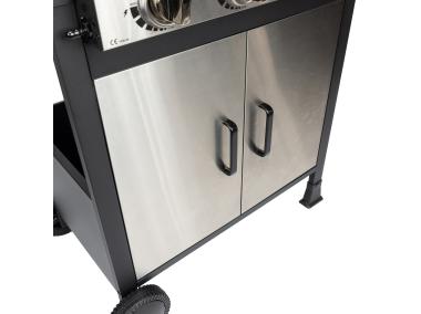 Zdjęcie: Grill gazowy 4-palnikowy 2,7 kW z rusztem żeliwnym AMR IMPEX