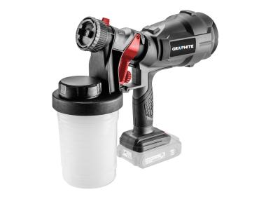 Zdjęcie: Pistolet natryskowy HVLP Energy+ 18V, Li-Ion, bez akumulatora GRAPHITE