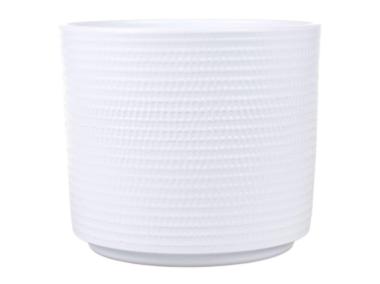 Zdjęcie: Osłonka doniczkowa Cylinder 14 cm biała CERMAX