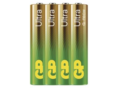 Zdjęcie: Bateria alkaliczna GP Ultra AAA (LR03) 4PP MB EMOS