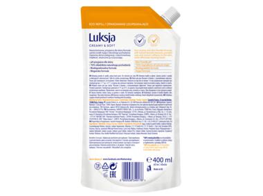 Zdjęcie: Mydło w płynie Creamy & Soft jaśmin i wanilia 0,4 L zapas LUKSJA