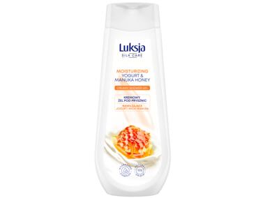 Zdjęcie: Żel pod prysznic jogurt i miód manuka 0,5 L LUKSJA