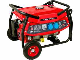 Agregat prądotwórczy 2000 W, avr, 2x230v, 12v, kółka CE, TRYTON