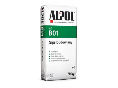 Gips biudowlany mielony 20 kg AGB01 ALPOL