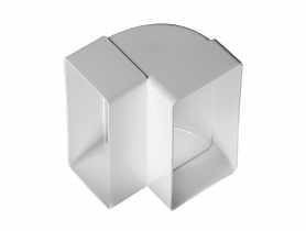 Kolano pionowe płaskie 75x150 mm AWENTA