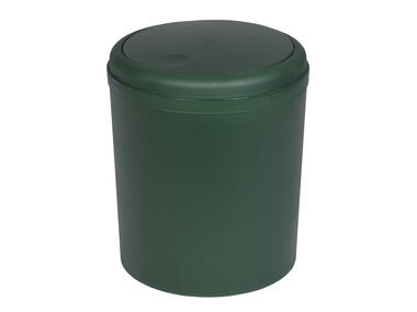 Zdjęcie: Kosz łazienkowy na śmieci 5 L zieleń butelkowa BISK