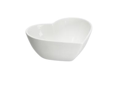 Zdjęcie: Miska Regular serce 16,5 cm - 500 ml porcelana kremowa ALTOMDESIGN