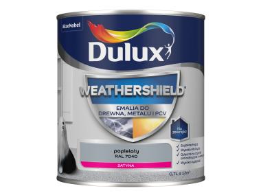 Zdjęcie: Emalia Dulux Weathershield popielaty RAL 7040 DULUX