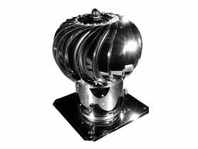 Nasada obrotowa kulista 150 mm nierdzewna AWENTA