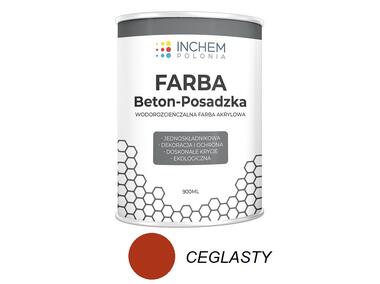 Zdjęcie: Farba Beton-Posadzka Ceglasty 900 ml INCHEM POLONIA