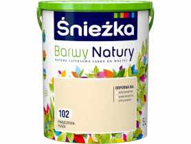 Farba Barwy Natury piaszczysta plaża 102 5L ŚNIEŻKA