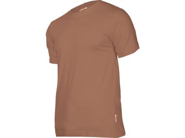 Koszulka t-shirt 190g/m2, brązowa, "l", CE, LAHTI PRO