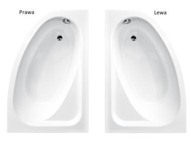 Zdjęcie: Wanna narożna Atena 150x100 cm prawa BESCO