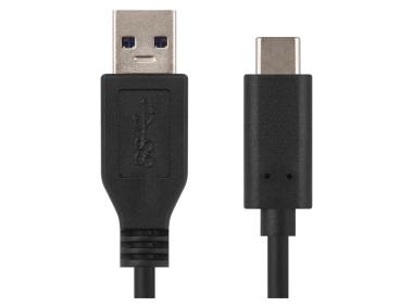 Zdjęcie: Kabel Usb 3.1, wtyk A - C, szybkie ładowanie Quick Charge, transmisja danych, 1 m, czarny EMOS