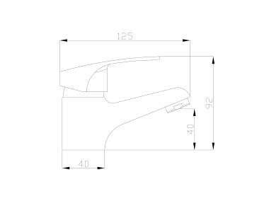 Zdjęcie: Bateria umywalkowa Ave New chrom INVENA